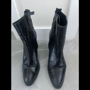 Black boots